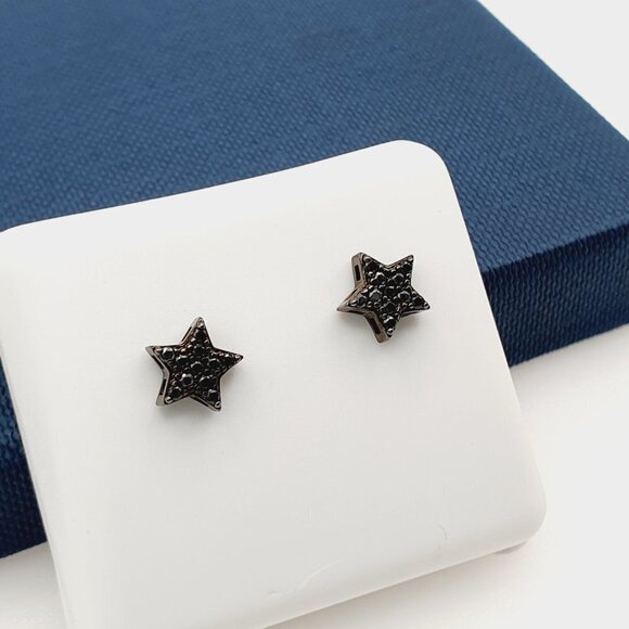 "925 Sterling Silver Plated Earrings, INUS1BR051 - Picture 3 of 11